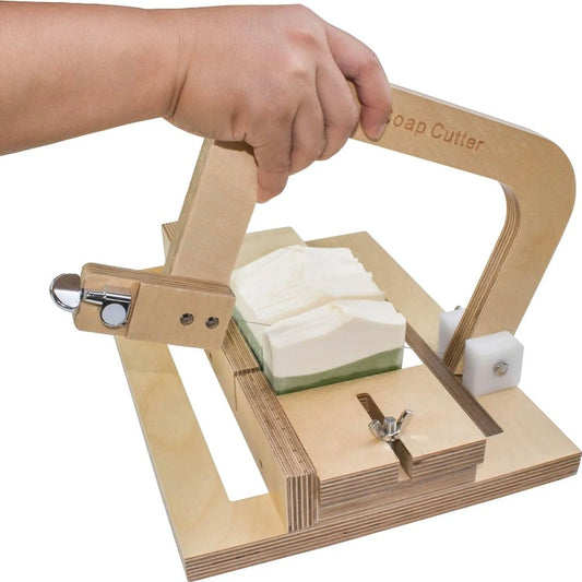 Adjustable Wooden Soap Cutter | Cheese & Butter Slicer | Solid Wood Bread Slicing Machine | DIY Cutting Tool