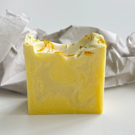 Calendula Glow | Natural Cold Process Facial & Body Soap with Essential Oils